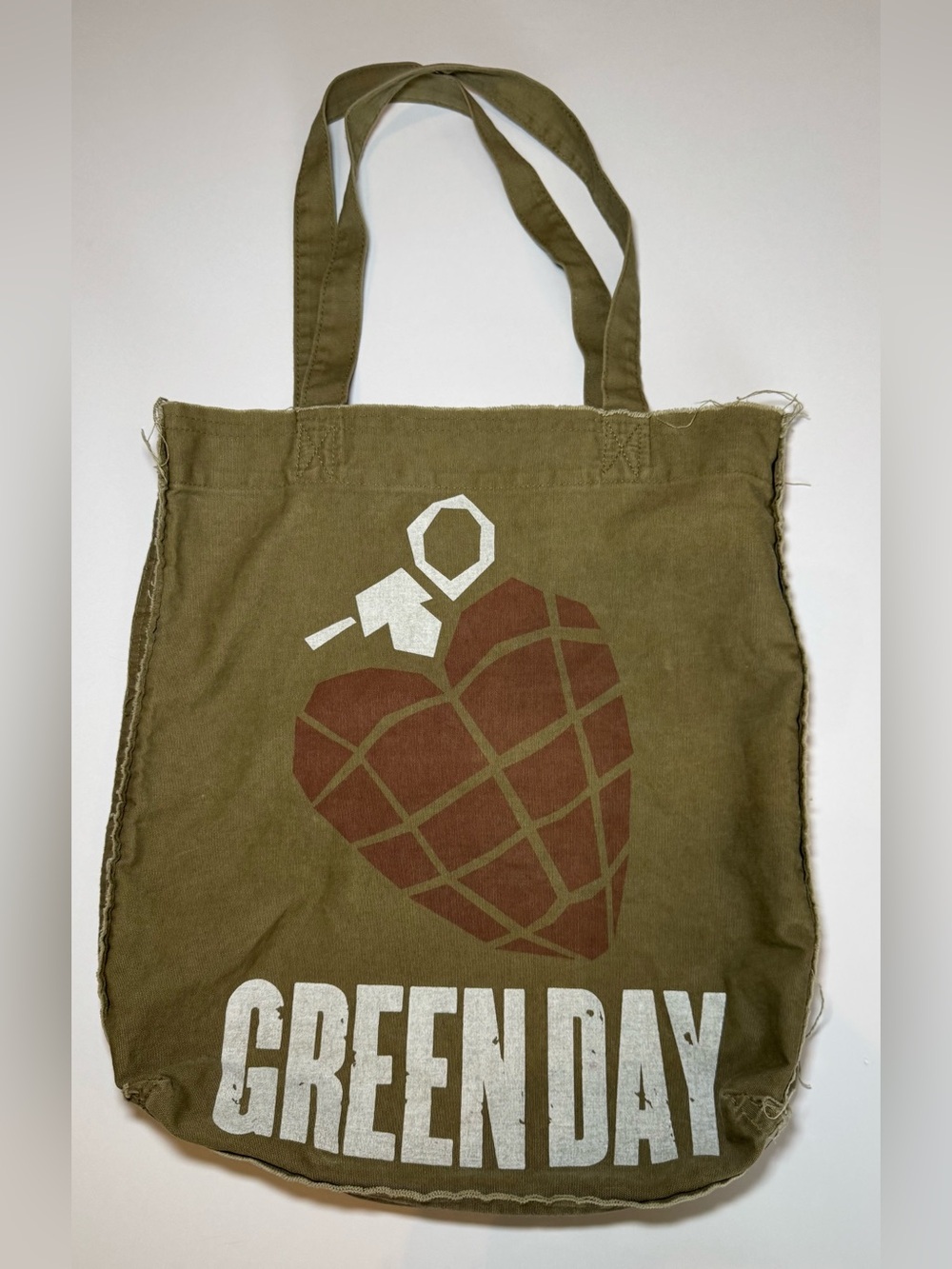 2004 Green Day American Idiot promotional tote bag